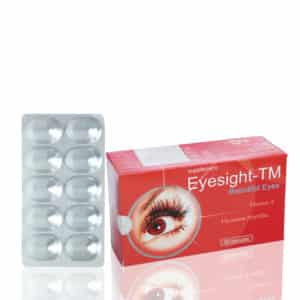 EYESIGHT – TM – Tăng cường thị lực, duy trì thị lực khỏe mạnh, hỗ trợ điều trị các bệnh về mắt như thoái hóa điểm vàng, cườm mắt, đục thủy tinh thể, quáng gà, cận thị nặng.